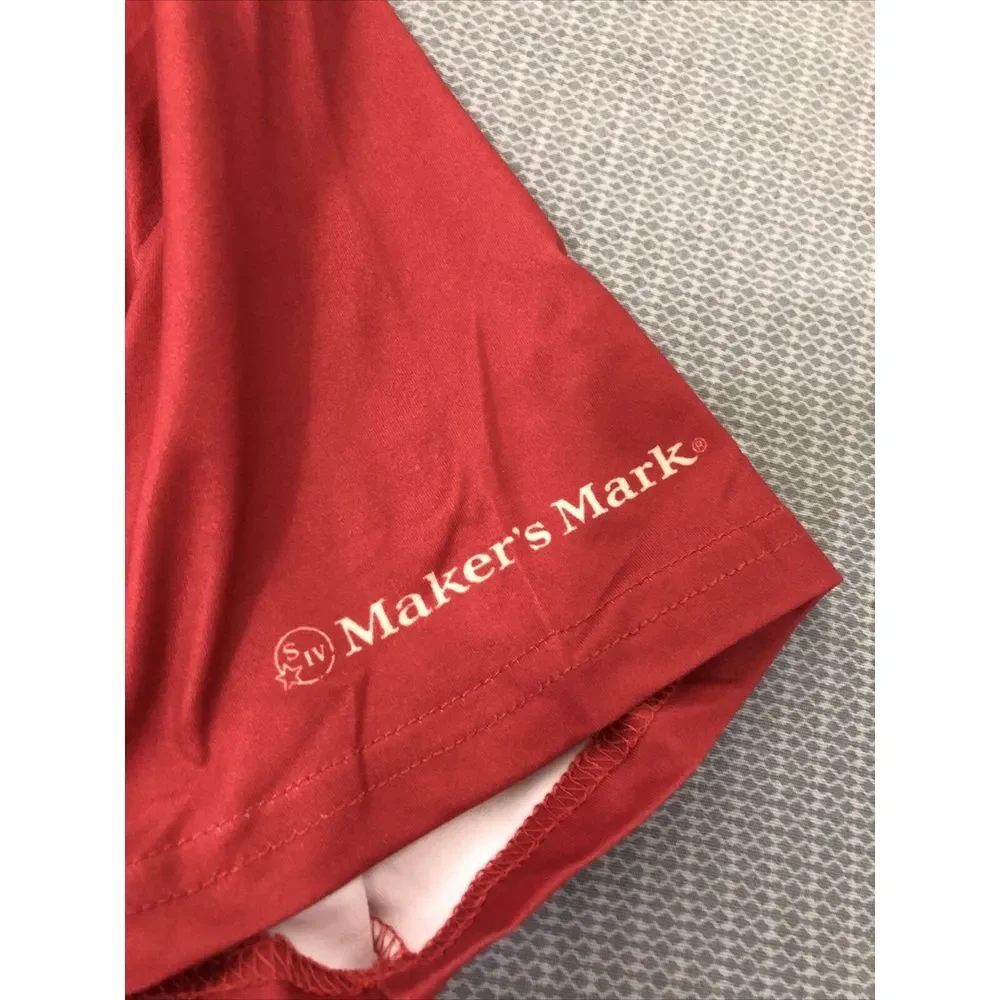 Maker's‎ Mark Gradient T Shirt Size Small Red Yellow - Picture 3 of 5